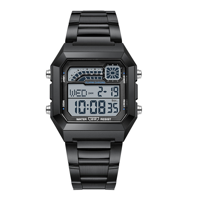 🎉 Oferta 2026 — ¡Más de 35,000 Vendidos! ⏰ Reloj Digital Unisex – Pantalla Cuadrada y Luz de Fondo Luminosa 🌙