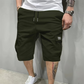 💖🩳 Shorts Cargo Casuales para Hombre con Cintura de Cordón – Multibolsillos, Ligeros y Transpirables