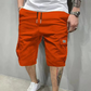 💖🩳 Shorts Cargo Casuales para Hombre con Cintura de Cordón – Multibolsillos, Ligeros y Transpirables