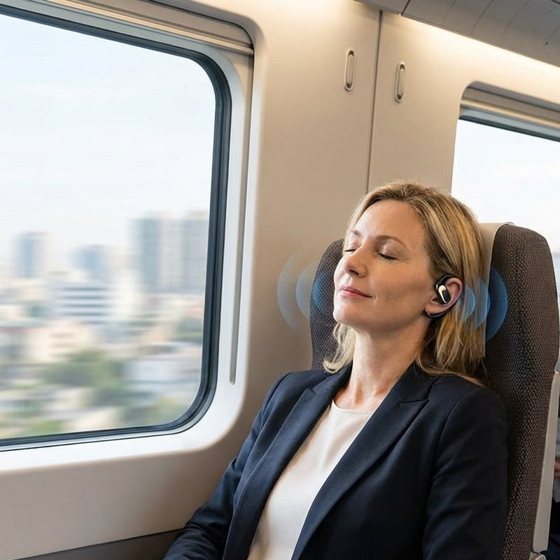 🎧Audífonos Inalámbricos Open-Ear | 72h de Batería + Reducción de Ruido AI + Ideal para Deportes✨