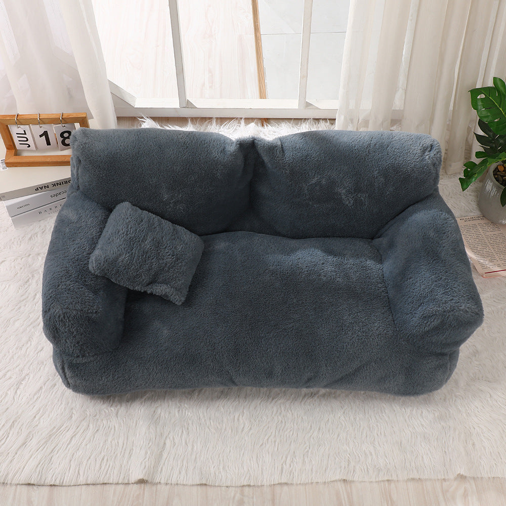 🔥【1° Más Vendido】🔥Mascota Ansiosa? Sofá Relajante, ¡Borde Elevado Calma!Ortopédico+💪 Alivia Dolor! Veterinarios Recomiendan! Sofá Anti-Estres, Duradero