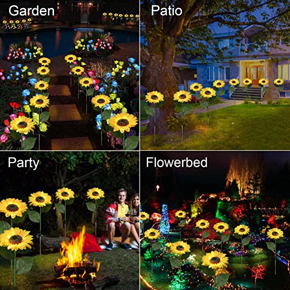 ⏳Time-Limited Special⏰Solar Sunflower Outdoor Decor – Realistic, IP65 & weatherproof – Automatic on/off – perfect for garden, patio or balcony ☀️🌿✨🏡