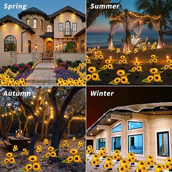 ⏳Time-Limited Special⏰Solar Sunflower Outdoor Decor – Realistic, IP65 & weatherproof – Automatic on/off – perfect for garden, patio or balcony ☀️🌿✨🏡
