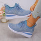 👟 Zapatillas Deportivas de Malla Transpirable con Adornos de Diamantes Imitación – Estilo, Comodidad y Brillo para tu Día a Día ✨💎