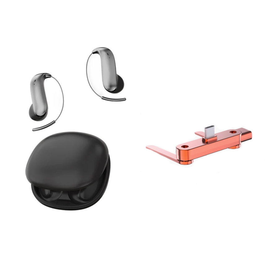 Auriculares inalámbricos de conducción ósea con ajuste cómodo