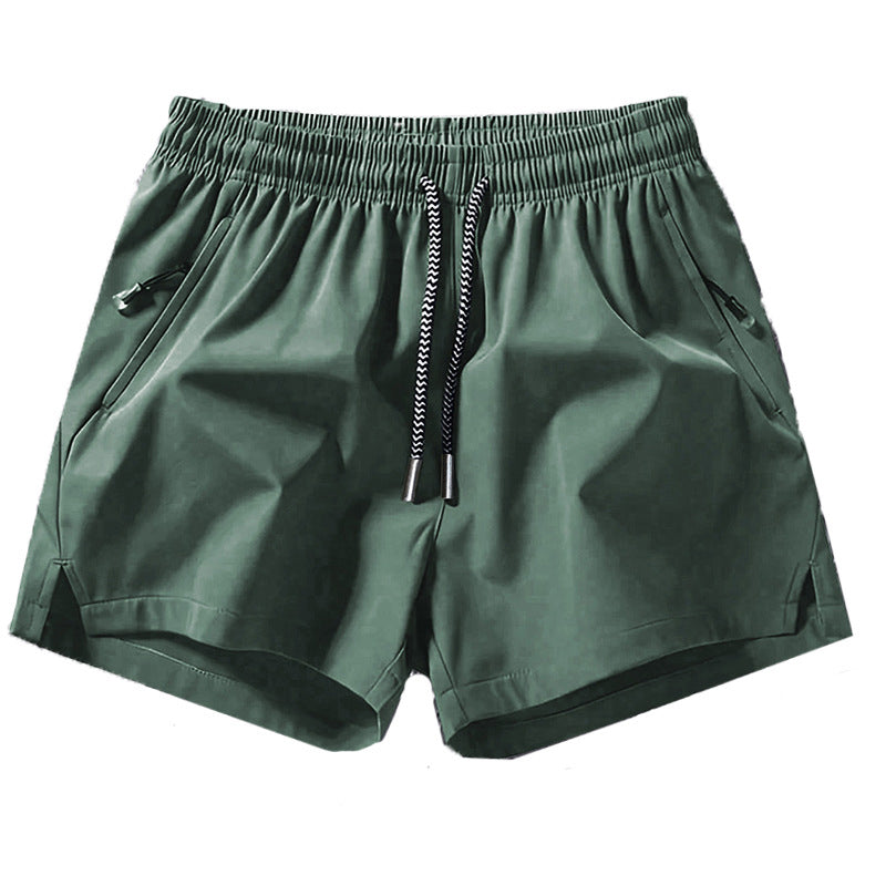✨Nuevos✨Pantalones Cortos Deportivos de Secado Rápido para Hombre con Bolsillos con cremallera