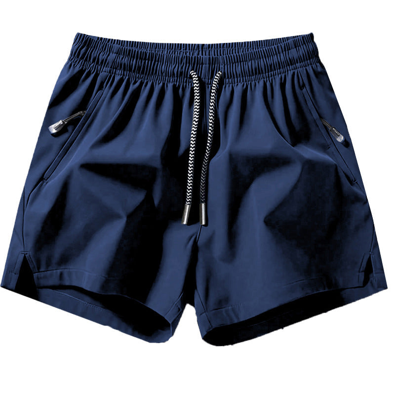 ✨Nuevos✨Pantalones Cortos Deportivos de Secado Rápido para Hombre con Bolsillos con cremallera