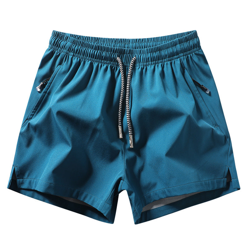 ✨Nuevos✨Pantalones Cortos Deportivos de Secado Rápido para Hombre con Bolsillos con cremallera