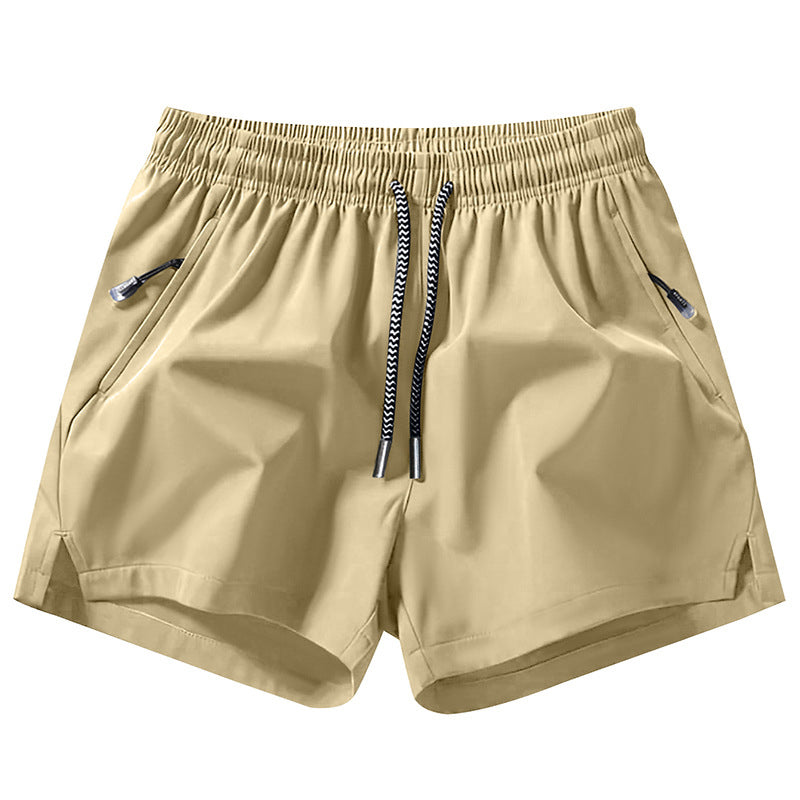 ✨Nuevos✨Pantalones Cortos Deportivos de Secado Rápido para Hombre con Bolsillos con cremallera