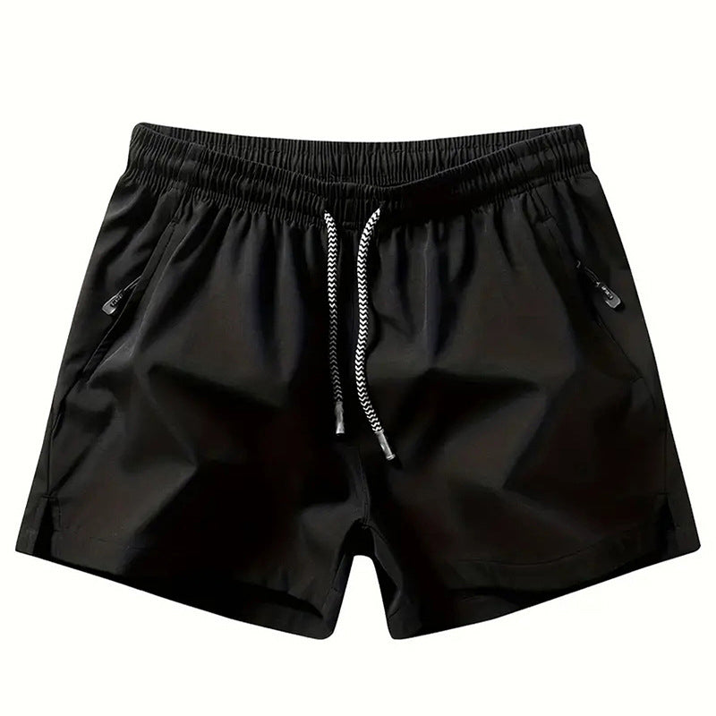 ✨Nuevos✨Pantalones Cortos Deportivos de Secado Rápido para Hombre con Bolsillos con cremallera