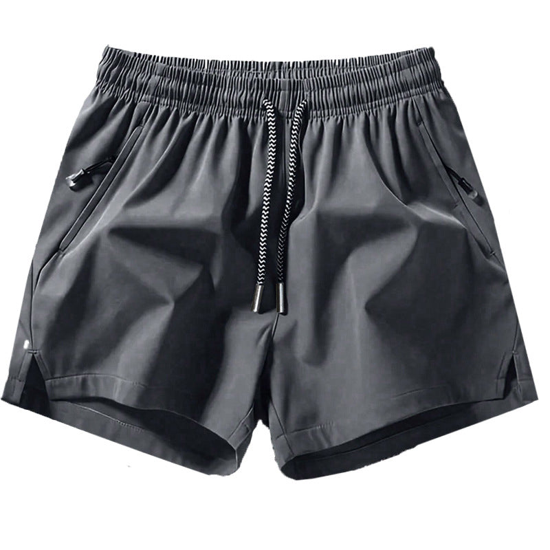 ✨Nuevos✨Pantalones Cortos Deportivos de Secado Rápido para Hombre con Bolsillos con cremallera