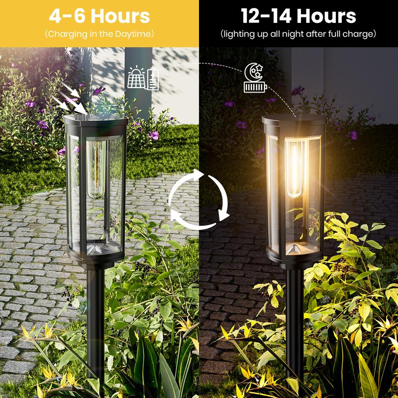 🎉 2026 Sale — Over 36,400 Sold!🌙Solar Pathway Lights Outdoor 🏡