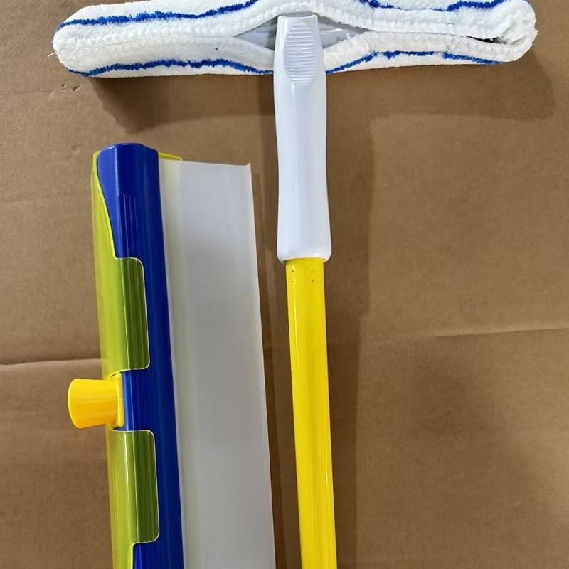 🧼 Juego de 5 Escurridores Antirayaduras – Limpieza Eficaz de Vidrio Sin Marcas ✨💧