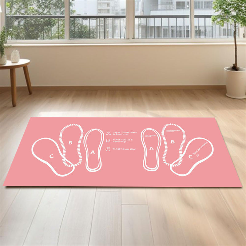 💎 ¡50% DE DESCUENTO! 💎 Tapete de Sentadillas Antideslizante de Tierra de Diatomeas – Guía de Posición de Pies, Ultra Agarre y Absorbente (35×80cm) 🏋️‍♀️🖤