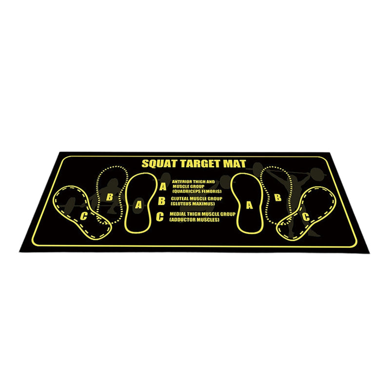 💎 ¡50% DE DESCUENTO! 💎 Tapete de Sentadillas Antideslizante de Tierra de Diatomeas – Guía de Posición de Pies, Ultra Agarre y Absorbente (35×80cm) 🏋️‍♀️🖤
