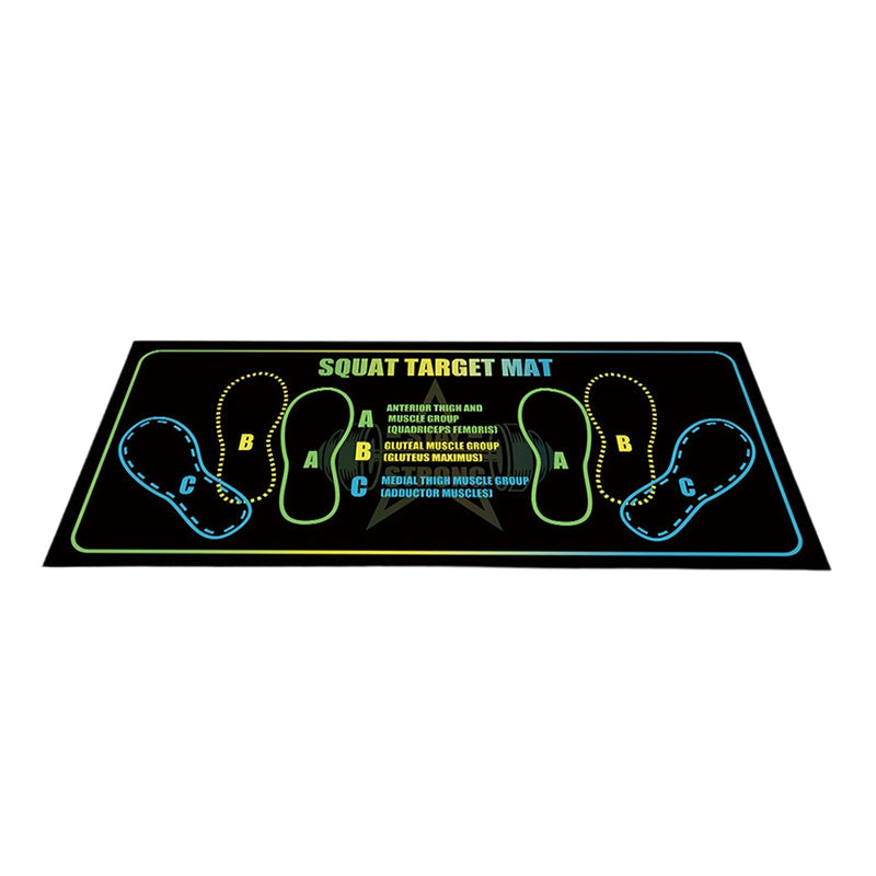 💎 ¡50% DE DESCUENTO! 💎 Tapete de Sentadillas Antideslizante de Tierra de Diatomeas – Guía de Posición de Pies, Ultra Agarre y Absorbente (35×80cm) 🏋️‍♀️🖤