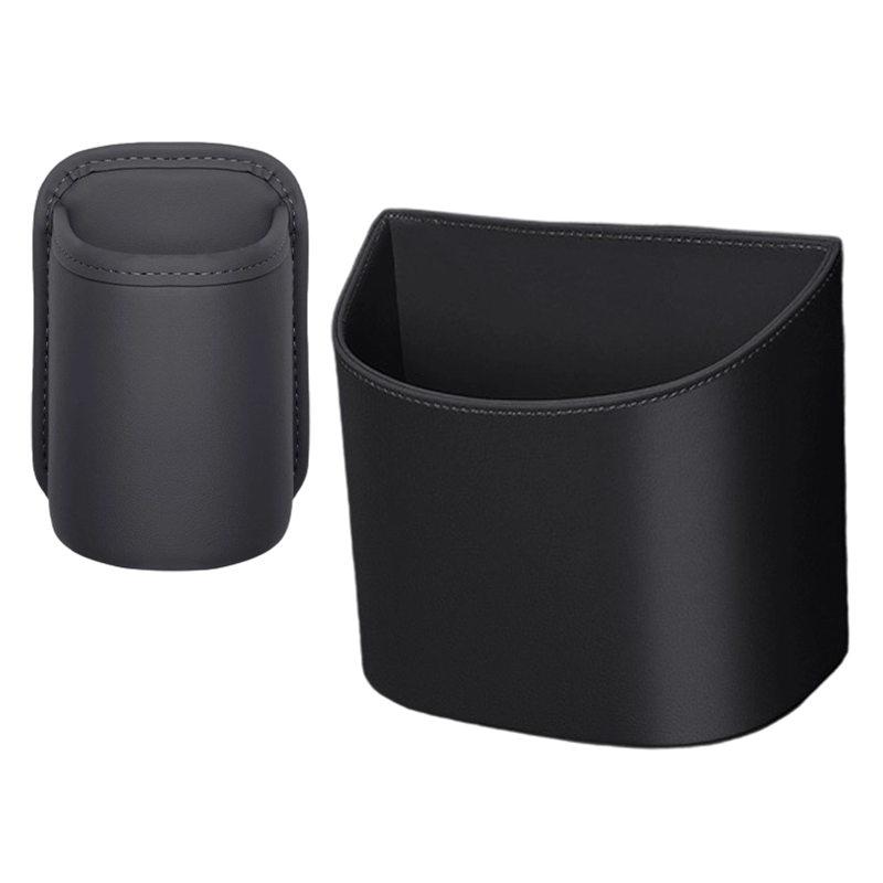 🥳¡OFERTA TOP 2026!🥳💞¡Más de 50,000 vendidos! 🚗🧺Portavasos de Cuero para la Puerta del Coche – Apertura amplia para acceder fácilmente a bebidas y al teléfono. Se fija con clip para un ajuste seguro. Fabricado en cuero PU, resistente y elegante. 🛡️✨