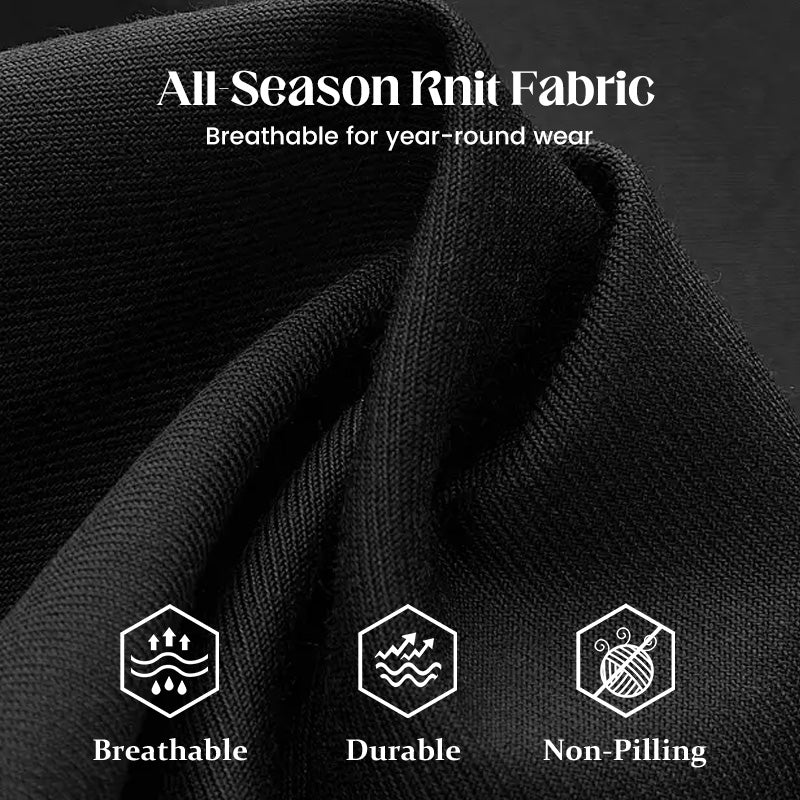 👖 ¡OFERTA POR TIEMPO LIMITADO 50% DE DESCUENTO! 🌀 Pantalones de Cintura Elástica para Hombres con Pierna Recta – Tejido Transpirable, Bolsillos Laterales, 9 Colores y Ajuste Personalizado ✨