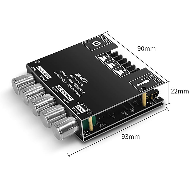 Módulo Amplificador de Audio Bluetooth 2.1 Canales