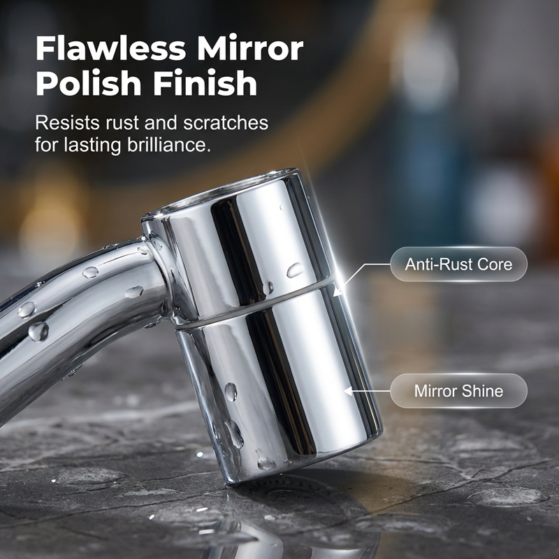 🚰🔄 Extensor de Grifo Giratorio 1080° para Lavabo – Cobertura Total y Fácil Alcance ✨