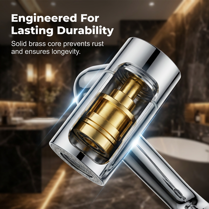 🚰🔄 Extensor de Grifo Giratorio 1080° para Lavabo – Cobertura Total y Fácil Alcance ✨