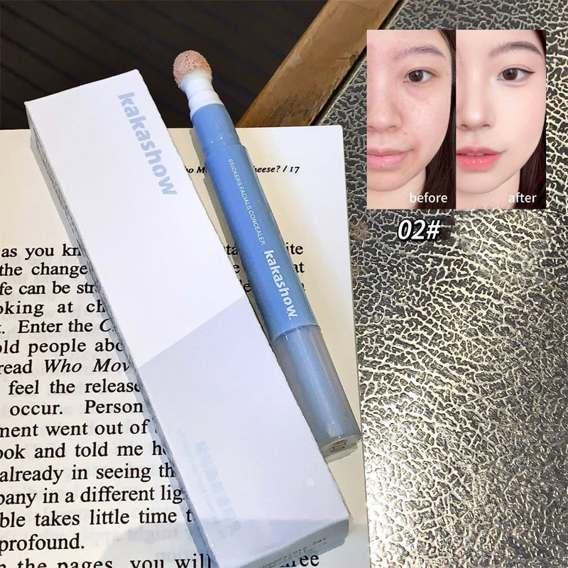 💄 50% dto. Corrector en crema mousse – esponja integrada, acabado mate duradero, efecto iluminador. Cobertura impecable en segundos! ✨🛡️