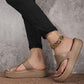 Trendy Toe-Loop Platform Sandals – Lightweight & All-Match for Daily Wear