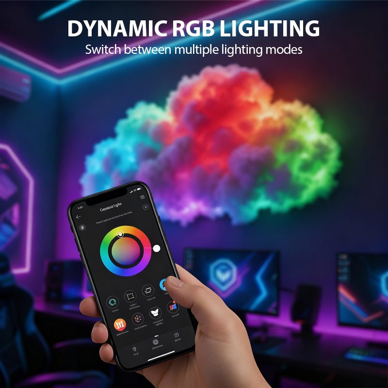 ☁️ 50% OFF NOW! ⚡ DIY Thundercloud LED Light Decor – USB-powered, cozy glow & easy assembly – Perfect for bedrooms & whimsical spaces 🌙