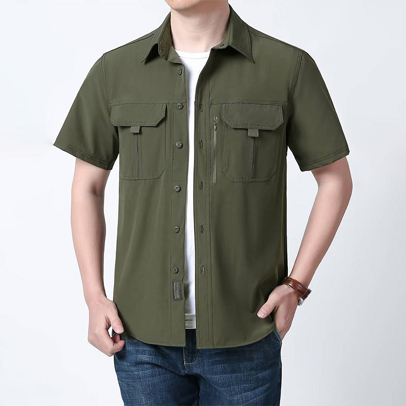 Men's Short Sleeves Cargo Shirts