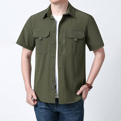 Men's Short Sleeves Cargo Shirts