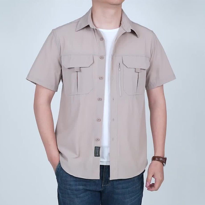 Men's Short Sleeves Cargo Shirts