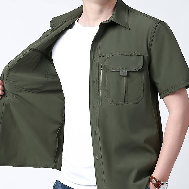 Men's Short Sleeves Cargo Shirts