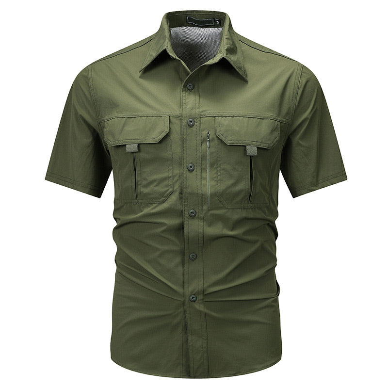 Men's Short Sleeves Cargo Shirts
