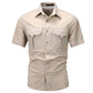 Men's Short Sleeves Cargo Shirts