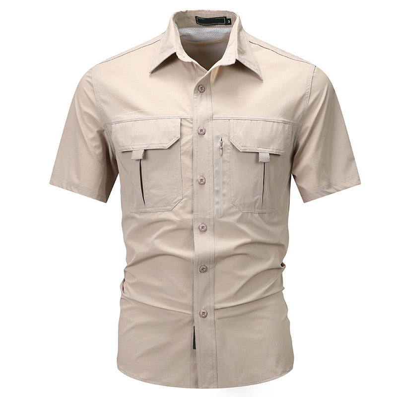 Men's Short Sleeves Cargo Shirts