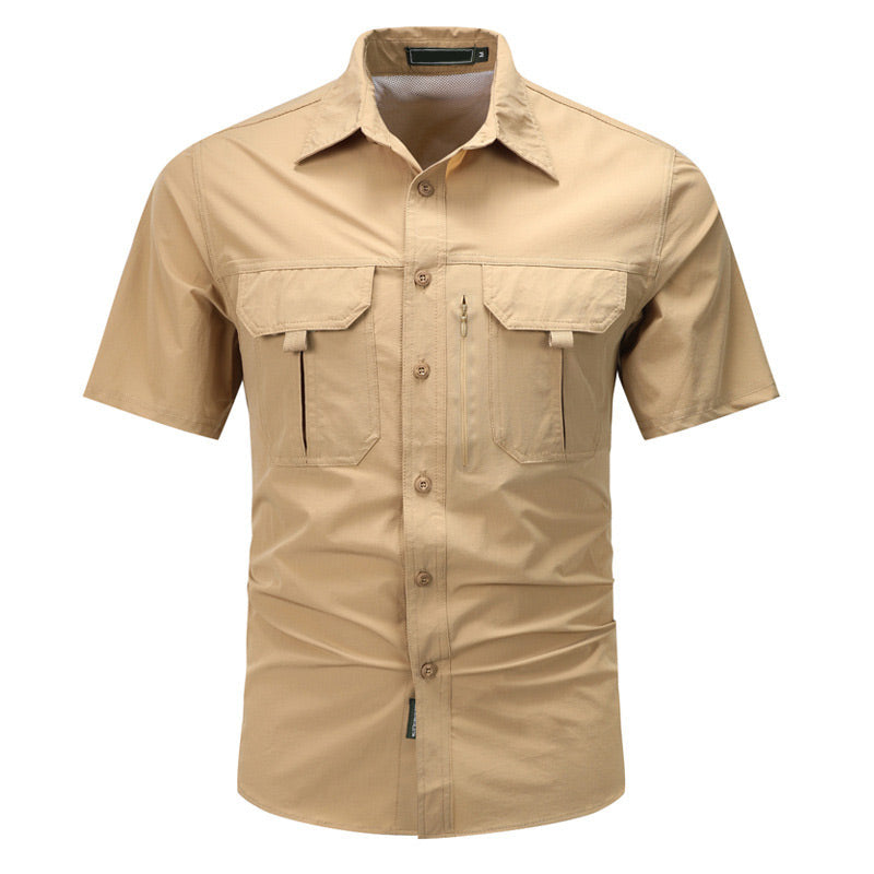 Men's Short Sleeves Cargo Shirts