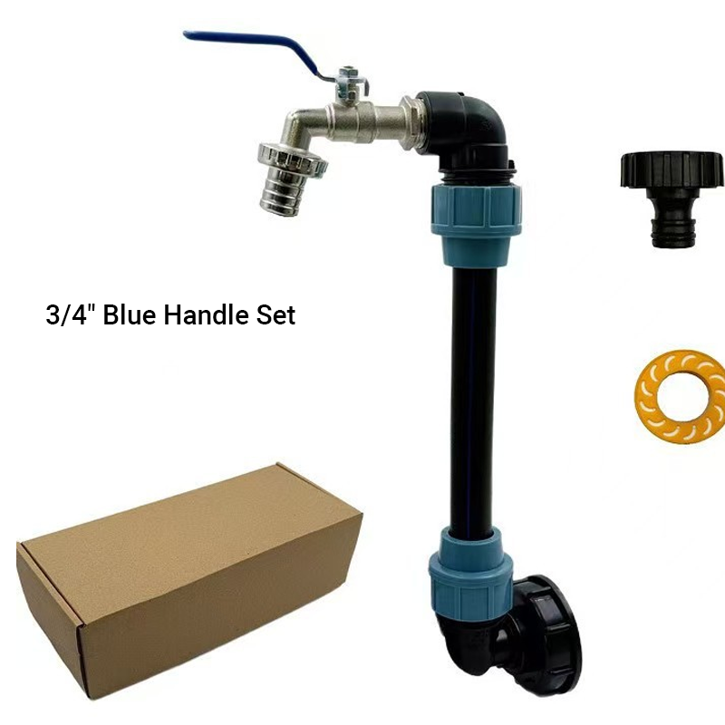 🚰 ¡OFERTA LIMITADA 50% DE DESCUENTO! 🛠️ Kit Completo de Montaje para Tanque IBC – Grifo de Zinc, Fácil Instalación, Sellado Antifugas y 4 Variantes ✨