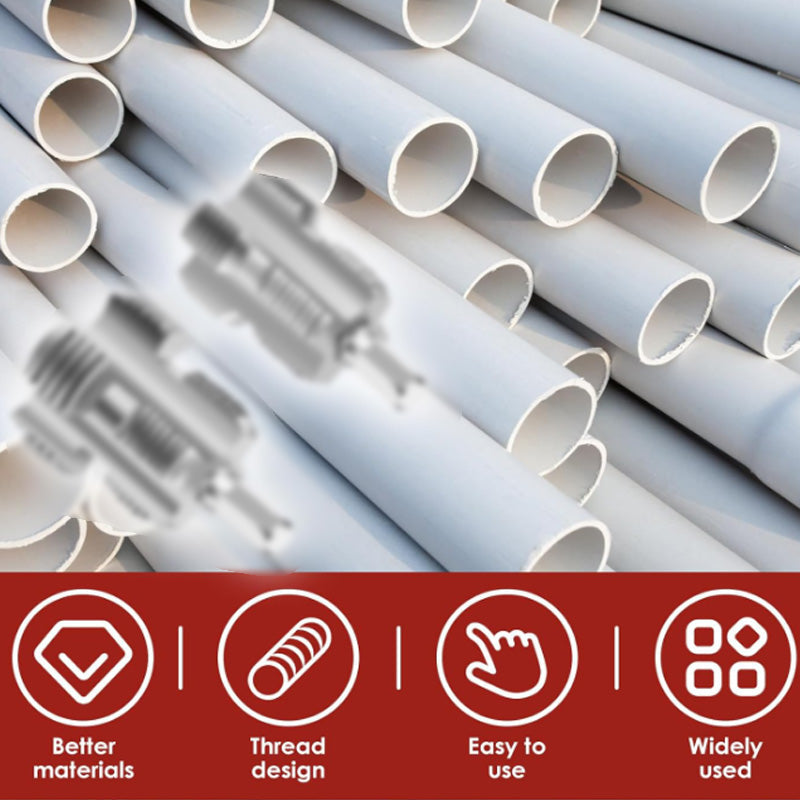 🔧💧 Kit de Rosca para Tubos PVC – Corta Rosca Interna y Externa, Ideal para Fontanería Casera y Riego por Goteo 🌱🏠