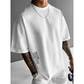 Playera de Manga Corta para Hombre con Ajuste Holgado y Estilo Urbano