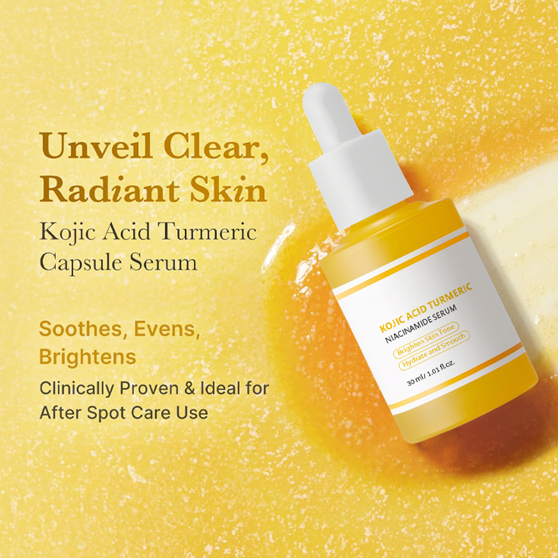 🥳2026 HOT SALE🥳💞50K+ SOLD!💫🌼 50% OFF! Kojic Acid Turmeric Brightening Serum – Fades dark spots, evens tone, soothes redness. Lightweight & gentle for daily use. ✨🌸