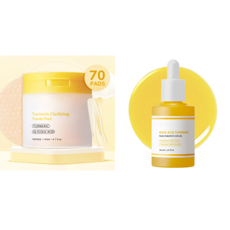 🥳2026 HOT SALE🥳💞50K+ SOLD!💫🌼 50% OFF! Kojic Acid Turmeric Brightening Serum – Fades dark spots, evens tone, soothes redness. Lightweight & gentle for daily use. ✨🌸