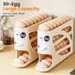 ⏳🔥¡50 % DE DESCUENTO POR TIEMPO LIMITADO! ⏰ 🥚 Venta 2026 — ¡Más de 22.500 vendidos! 🧣 Organizador de Huevos para Nevera Ahorra Espacio – Avance Automático por Gravedad, Capacidad para 30 Huevos y Diseño Delgado para Puerta 🏠