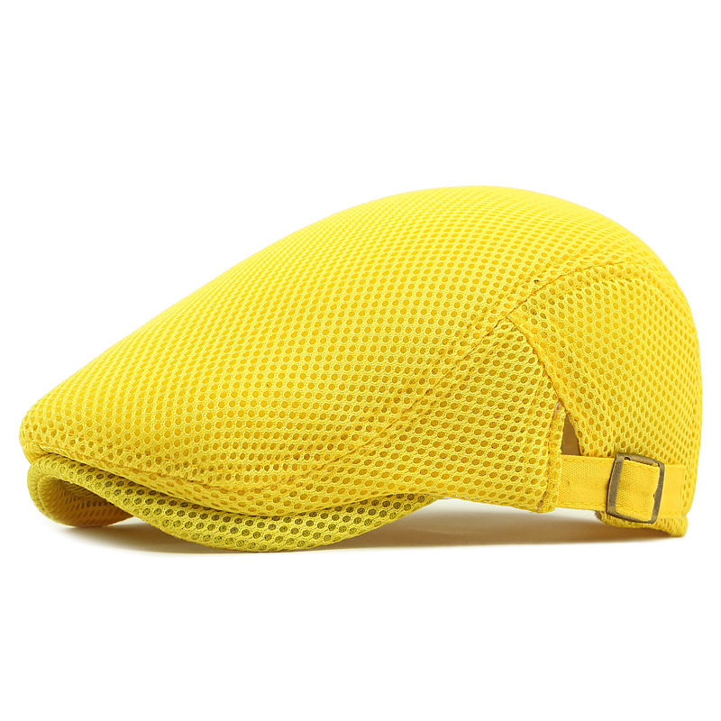 🧢 ¡OFERTA RELÁMPAGO 50% DE DESCUENTO AHORA! 🌿 Gorra Plana Transpirable de Malla – Correa Ajustable, Banda de Sudor, Estilo Clásico Ivy y Poliéster Ligero ✨