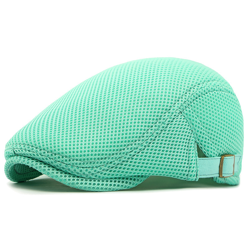 🧢 ¡OFERTA RELÁMPAGO 50% DE DESCUENTO AHORA! 🌿 Gorra Plana Transpirable de Malla – Correa Ajustable, Banda de Sudor, Estilo Clásico Ivy y Poliéster Ligero ✨
