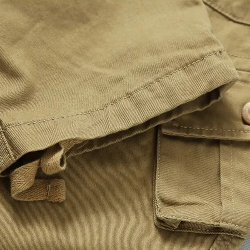 Pantalón Cargo para Hombre Multibolsillos Estilo Clásico