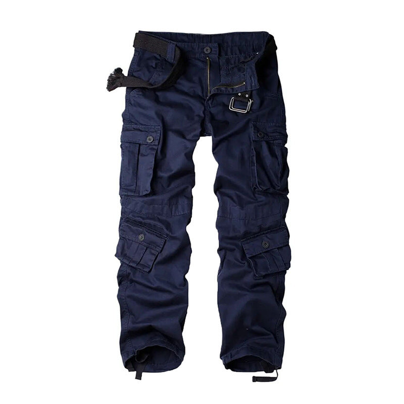 Pantalón Cargo para Hombre Multibolsillos Estilo Clásico