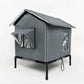 ⏳ ¡50% DE DESCUENTO por tiempo limitado! ⏰ Casa para Gatos Exterior Elevada para Todo Clima – Tela Oxford Impermeable· Forro Térmico de Aluminio y Diseño Plegable 🐈🏠🌧️