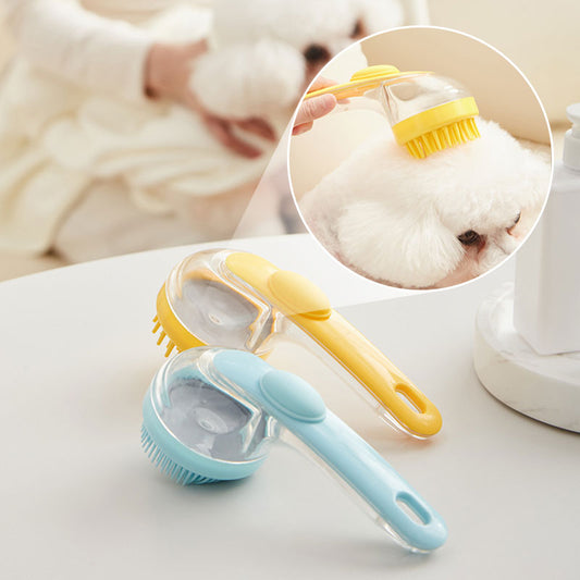 ⏰🔥 ¡50% DE DESCUENTO POR TIEMPO LIMITADO! 🐶 Cepillo de Baño para Mascotas – Mango Largo, Suave y Eficiente 🧼✨