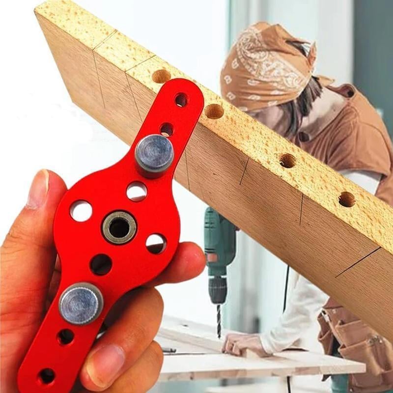 🔨 2026 Sale — Over 23,000 Sold!✨ Hole Locator for Woodworking – Adjustable Precision Guide 📐