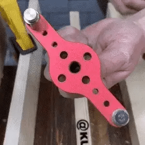 🔨 2026 Sale — Over 23,000 Sold!✨ Hole Locator for Woodworking – Adjustable Precision Guide 📐